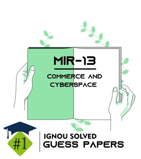 IGNOU MIR 13 Guess Paper Solved PDF (PGCCL)