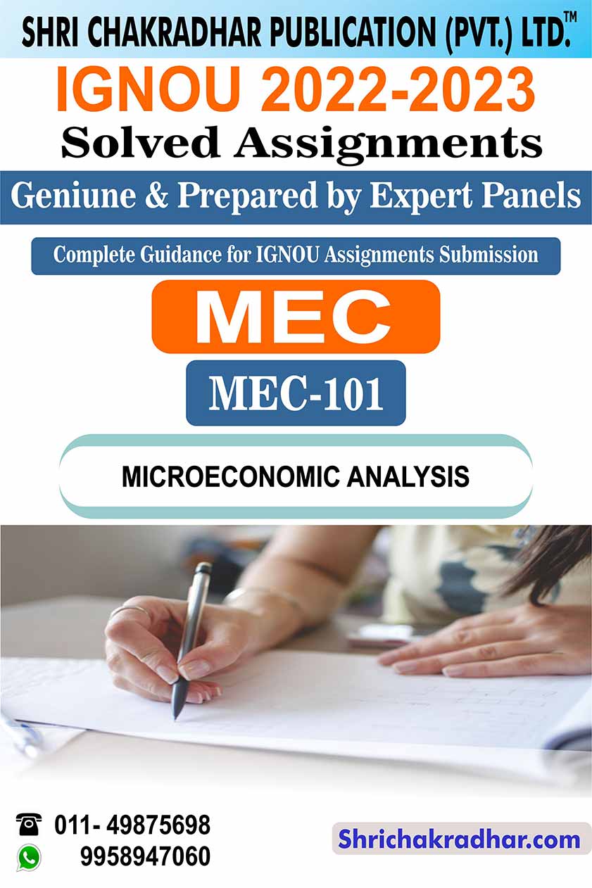 ignou mec solved assignment 2022 23