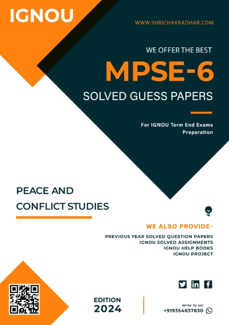 IGNOU MPSE 6 Guess Paper Solved PDF (MPS)