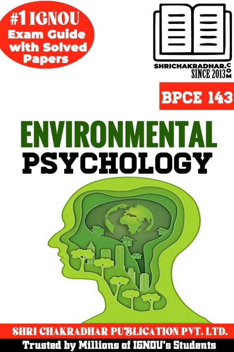 IGNOU BPCE 143 Study Material & Book (BAG Psychology)