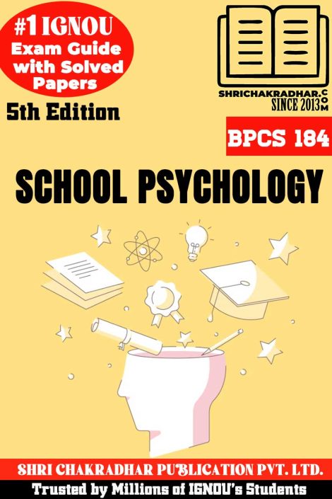 IGNOU BPCS 184 Study Material & Book (BAG Psychology) 5th Edition