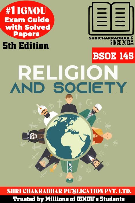 IGNOU BSOE 145 Study Material & Book (BAG Sociology) 5th Edition