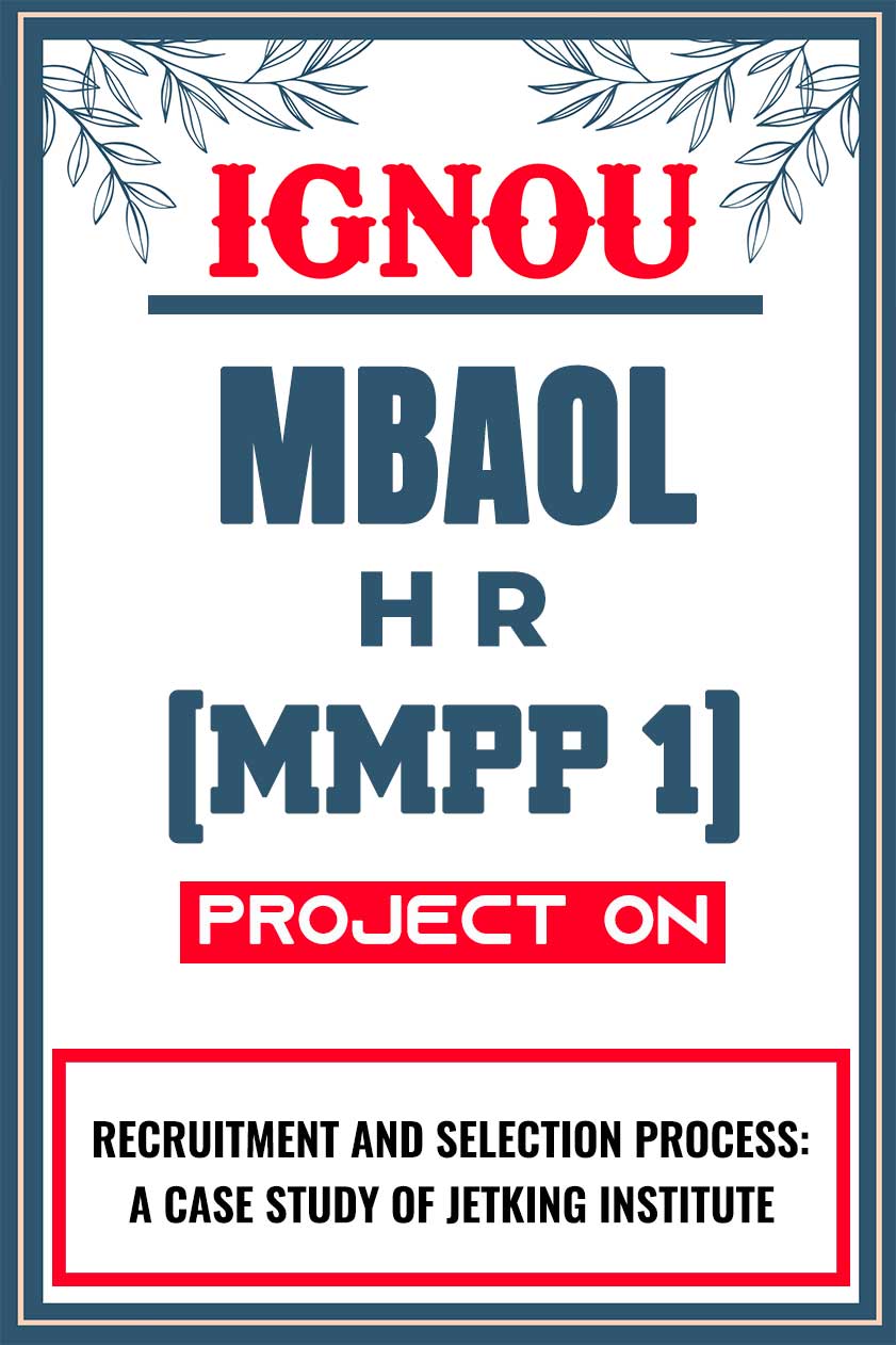 ignou-mbaol-hr-project-synopsis-dissertation-mmpp-1