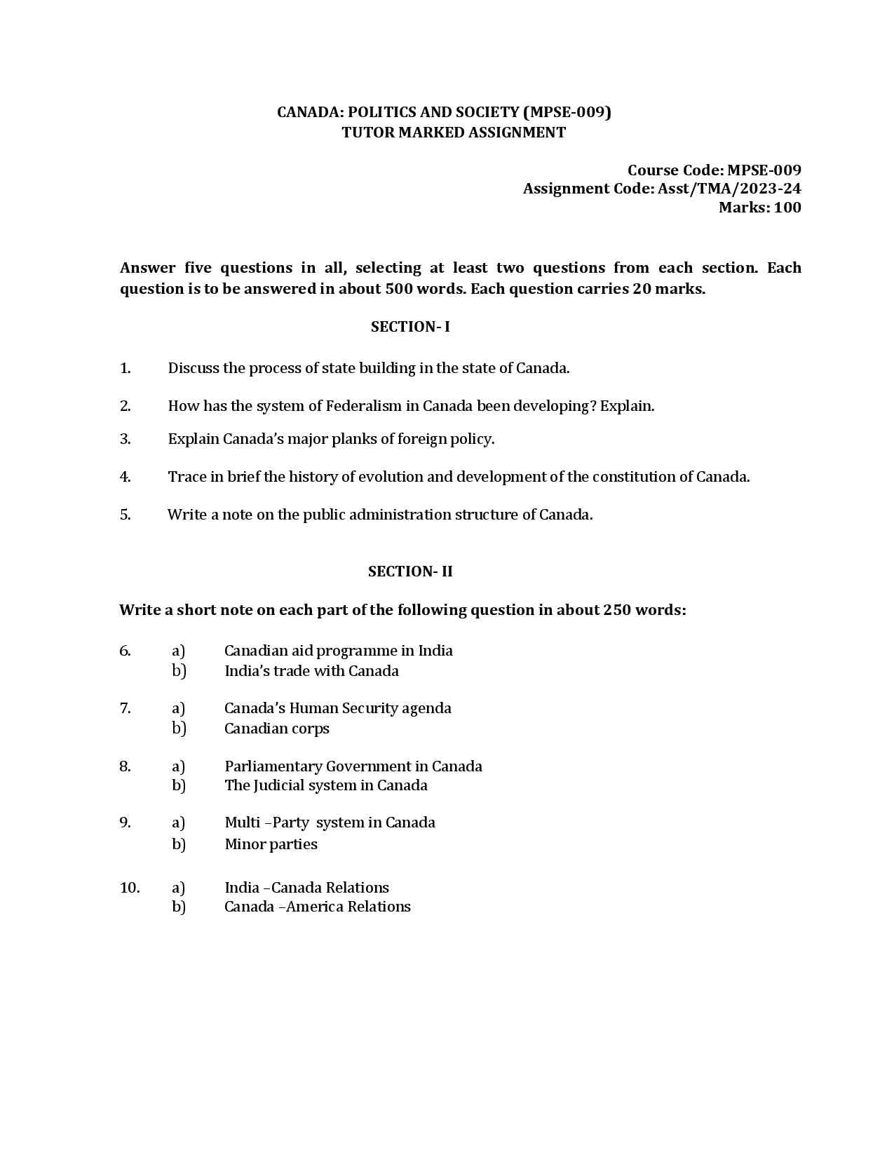 IGNOU MPSE 9 Solved Assignment 2023-24 - Image 2