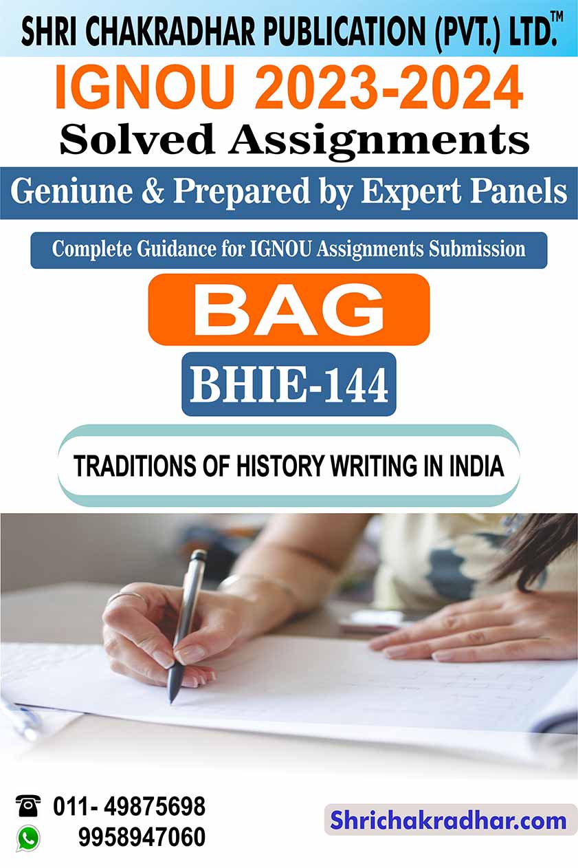 IGNOU BHIE 144 Solved Assignment 2023-24