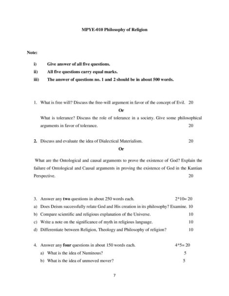 IGNOU MPYE 10 Solved Assignment 2023-24 - Image 2