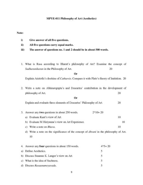 IGNOU MPYE 11 Solved Assignment 2023-24 - Image 2