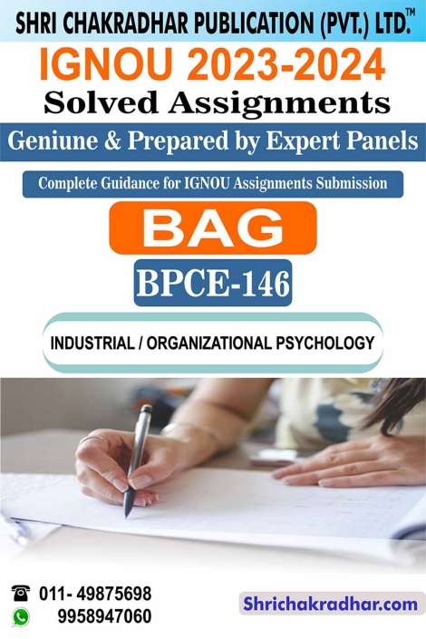 IGNOU BPCE 146 Solved Assignment 2023-24