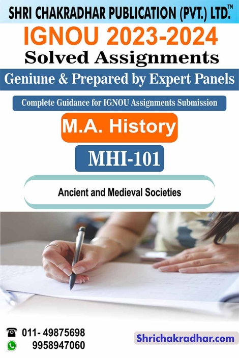 IGNOU MHI 101 Solved Assignment 2023-24