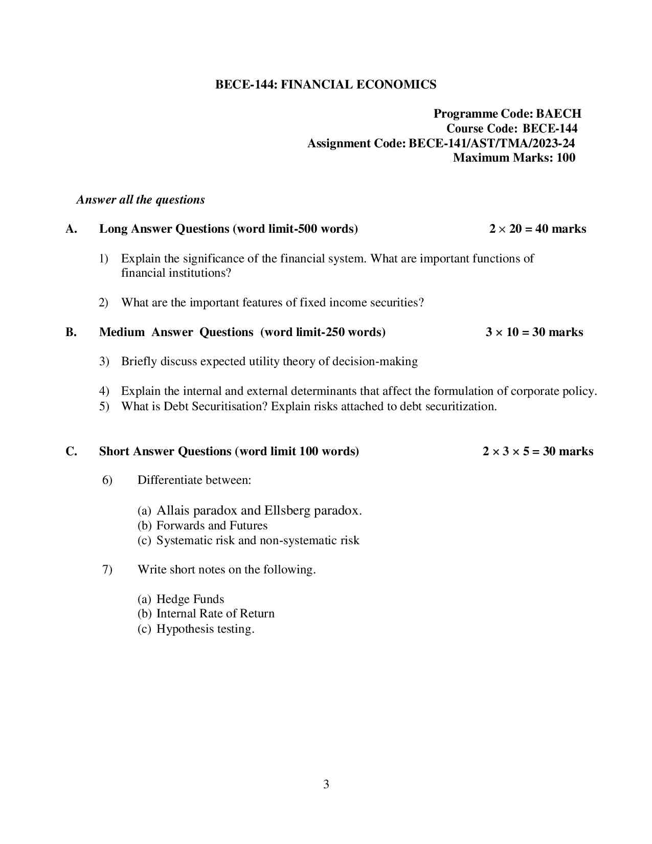 IGNOU BECE 144 Solved Assignment 2023-24 - Image 2
