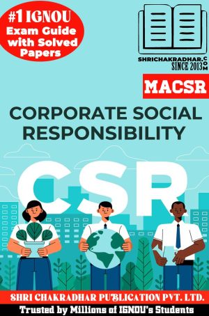 MA Corporate Social Responsibility (MACSR)