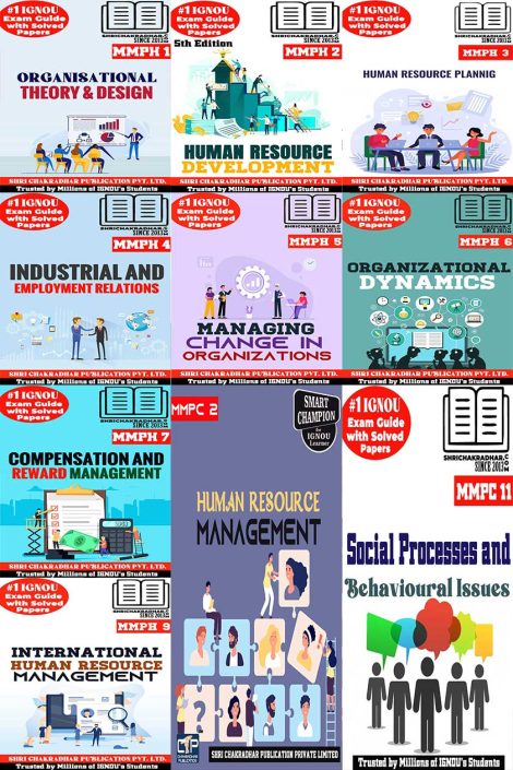 IGNOU PGDIHRM Study Materials & Books Combo (MMPC 11 MMPC 2 MMPH 1 MMPH 2 MMPH 4 MMPH 7 MMPH 3 MMPH 5 MMPH 6 MMPH 9)