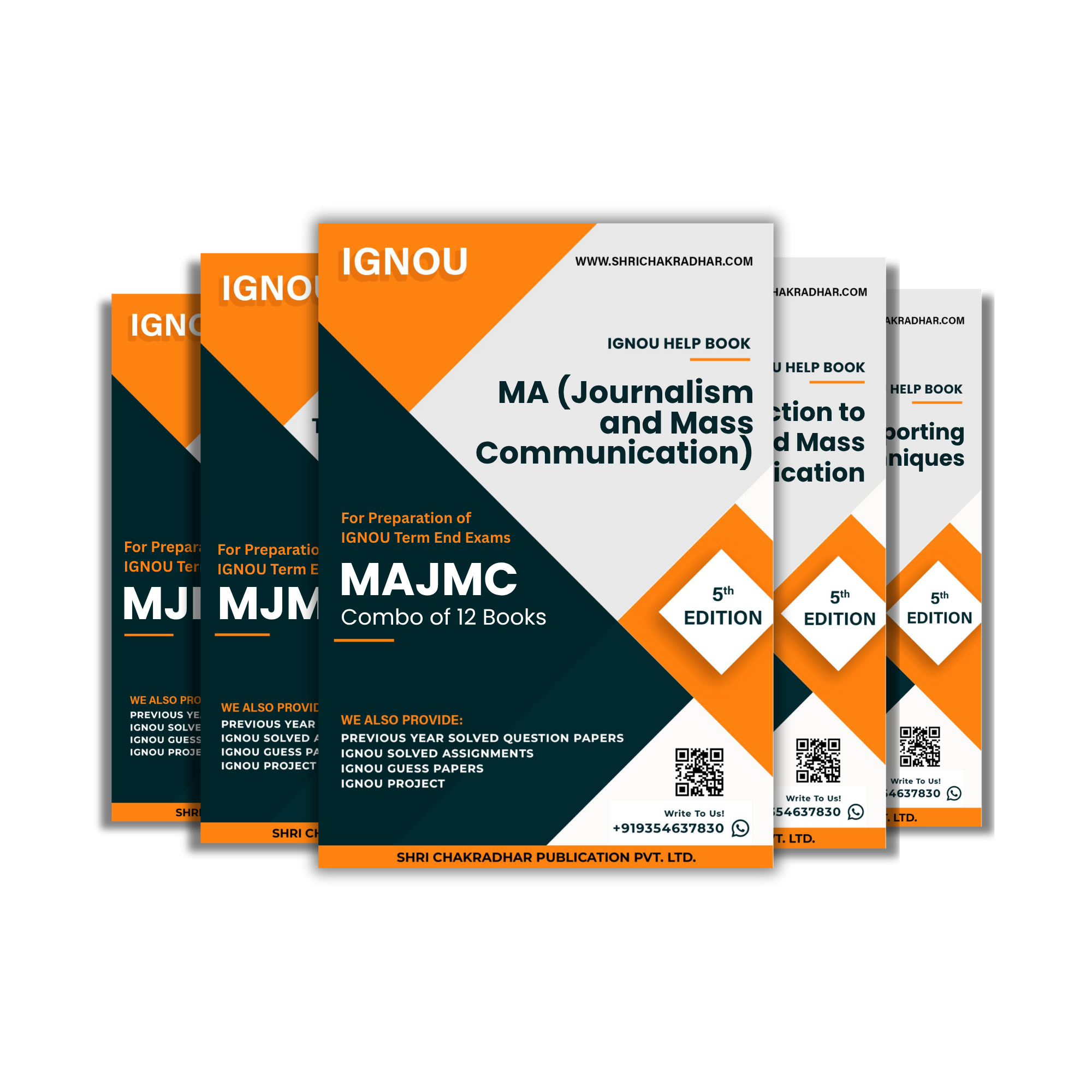 IGNOU MAJMC Study Materials & Books Combo (MJM 20 MJM 21 MJM 22 MJM 23 MJM 24 MJM 25 MJM 26 MJM 27 MJM 28 MJM 29 MJM 30 MJM 31) 5th Edition