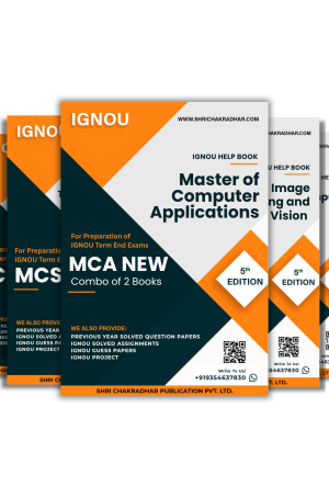 IGNOU MCA_New 4th Semester Study Materials & Books Combo (MCS 230 MCS 231) 5th Edition