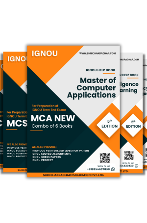 IGNOU MCA_New 2nd Year Study Materials & Books Combo (MCS 224 MCS 225 MCS 226 MCS 227 MCS 230 MCS 231) 5th Edition