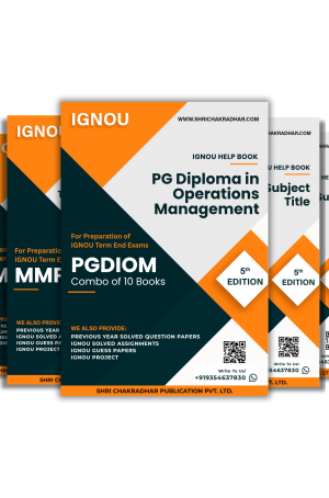 IGNOU PGDIOM Study Materials & Books Combo (MMPC 5 MMPC 8 MMPO 1 MMPO 2 MMPO 3 MMPO 4 MMPO 5 MMPO 6 MMPO 7 MMPO 8)