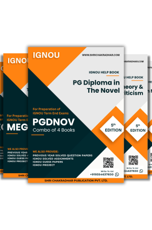 IGNOU PGDNOV Study Materials & Books Combo (MEG 5 MEG 3 MEG 11 MEG 19)