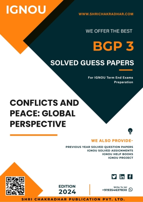 IGNOU BGP 3 Guess Paper Solved PDF (CPSCM)