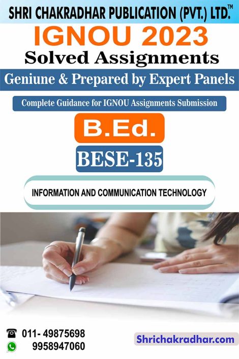 IGNOU BESE 135 Solved Assignment 2023-24