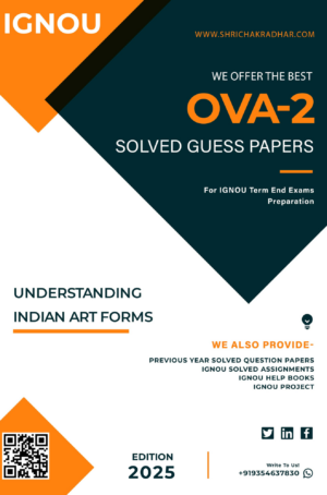 IGNOU OVA 2 Guess Paper Solved PDF (CPAKM)