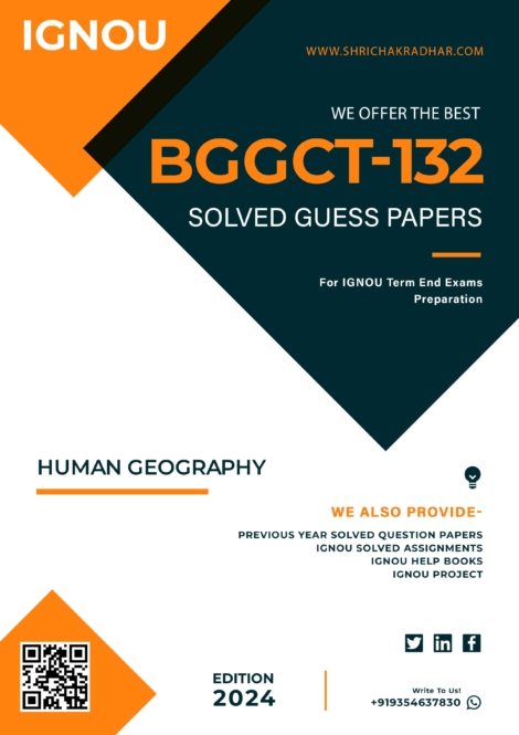 IGNOU BGGCT 132 Guess Paper Solved PDF (BSCG)