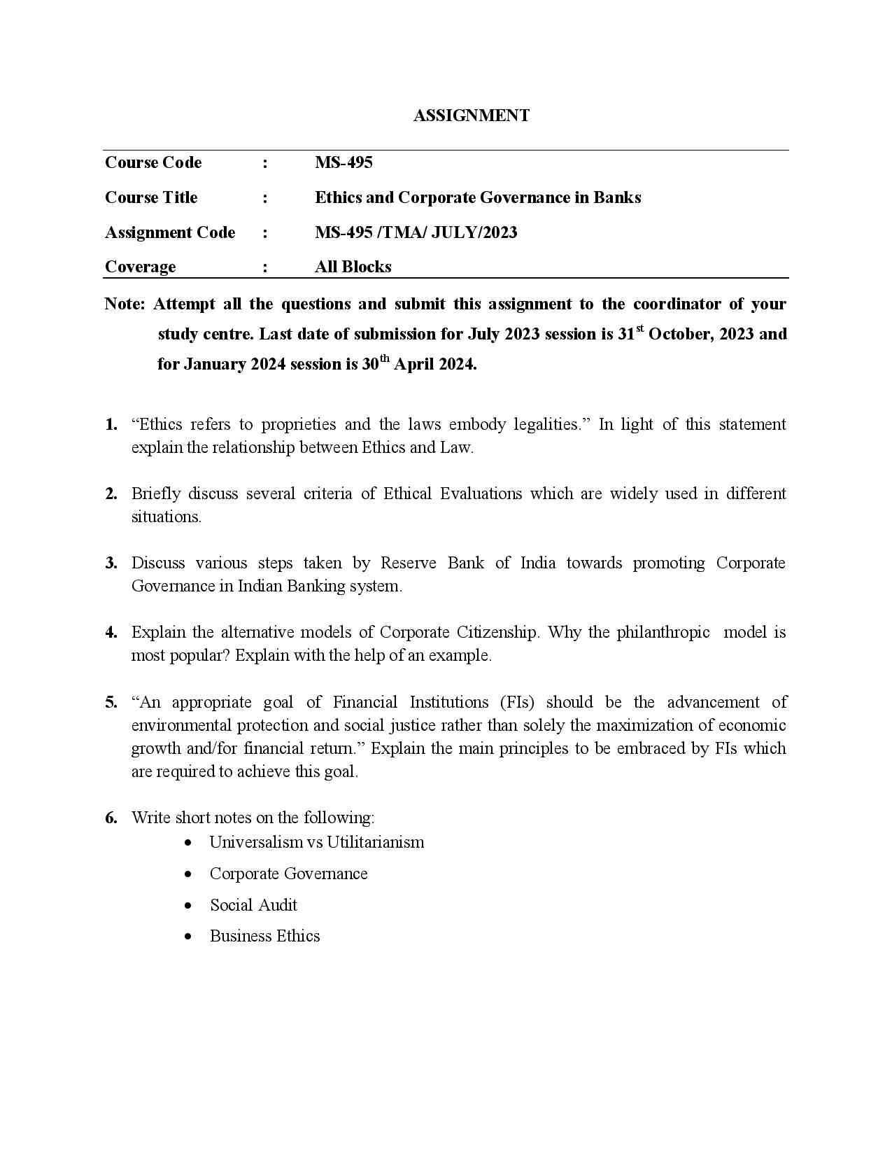 IGNOU MS 495 Solved Assignment 2023-24 - Image 2