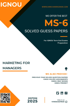 IGNOU MS 6 Guess Paper Solved PDF (MBA B&F)