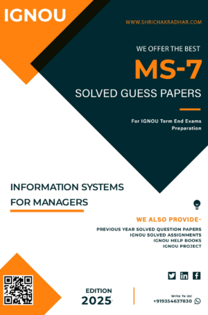 IGNOU MS 7 Guess Paper Solved PDF (MBA B&F)