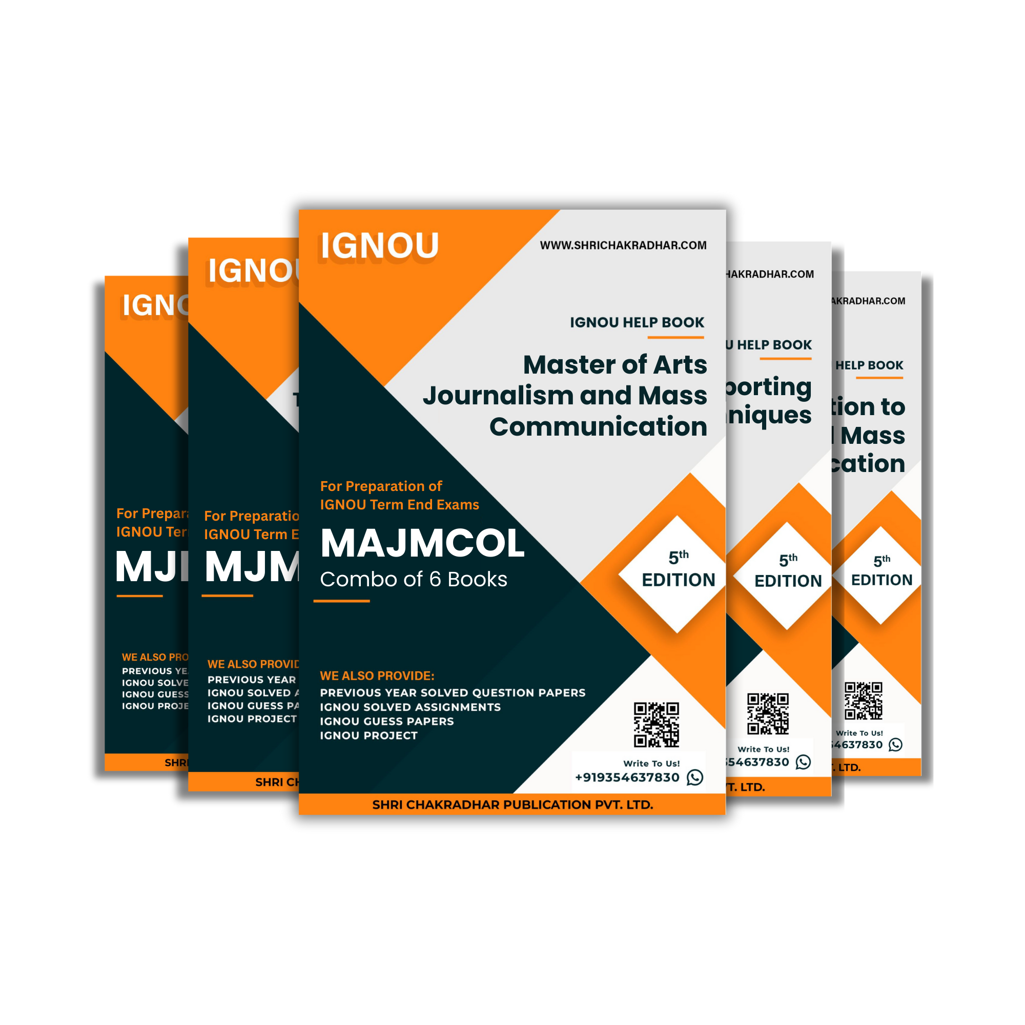 IGNOU MAJMCOL 1st Year Study Material & Book Combo (MJM 20 MJM 21 MJM 22 MJM 23 MJM 24 MJM 25)
