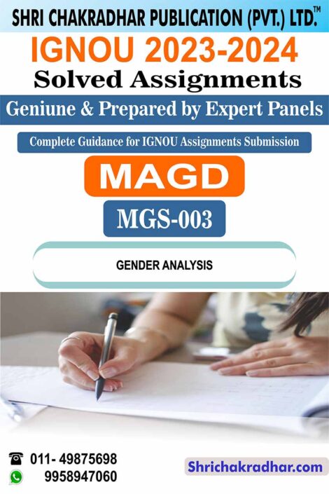 IGNOU MGS 3 Solved Assignment 2023-24