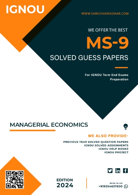 IGNOU MS 9 Guess Paper Solved PDF (MBA)