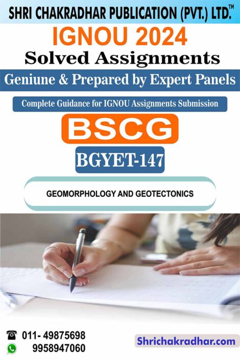 IGNOU BGYET 147 Solved Assignment 2024