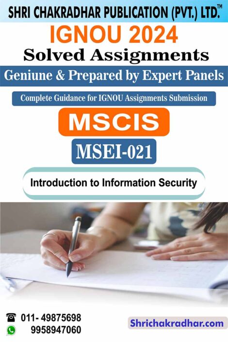 IGNOU MSEI 21 Solved Assignment 2024