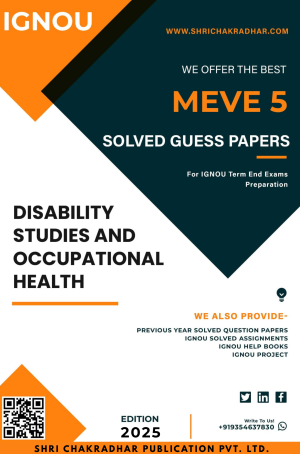 IGNOU MEVE 5 Guess Paper Solved PDF (PGDEOH)