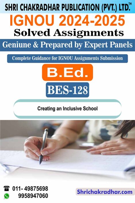 IGNOU BES 128 Solved Assignment 2024-25