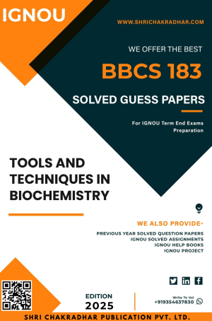 IGNOU BBCS 183 Guess Paper Solved PDF (BSCBCH)