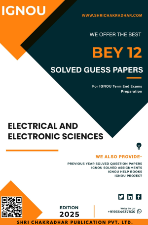 IGNOU BEY 12 Guess Paper Solved PDF (BSCAEY)