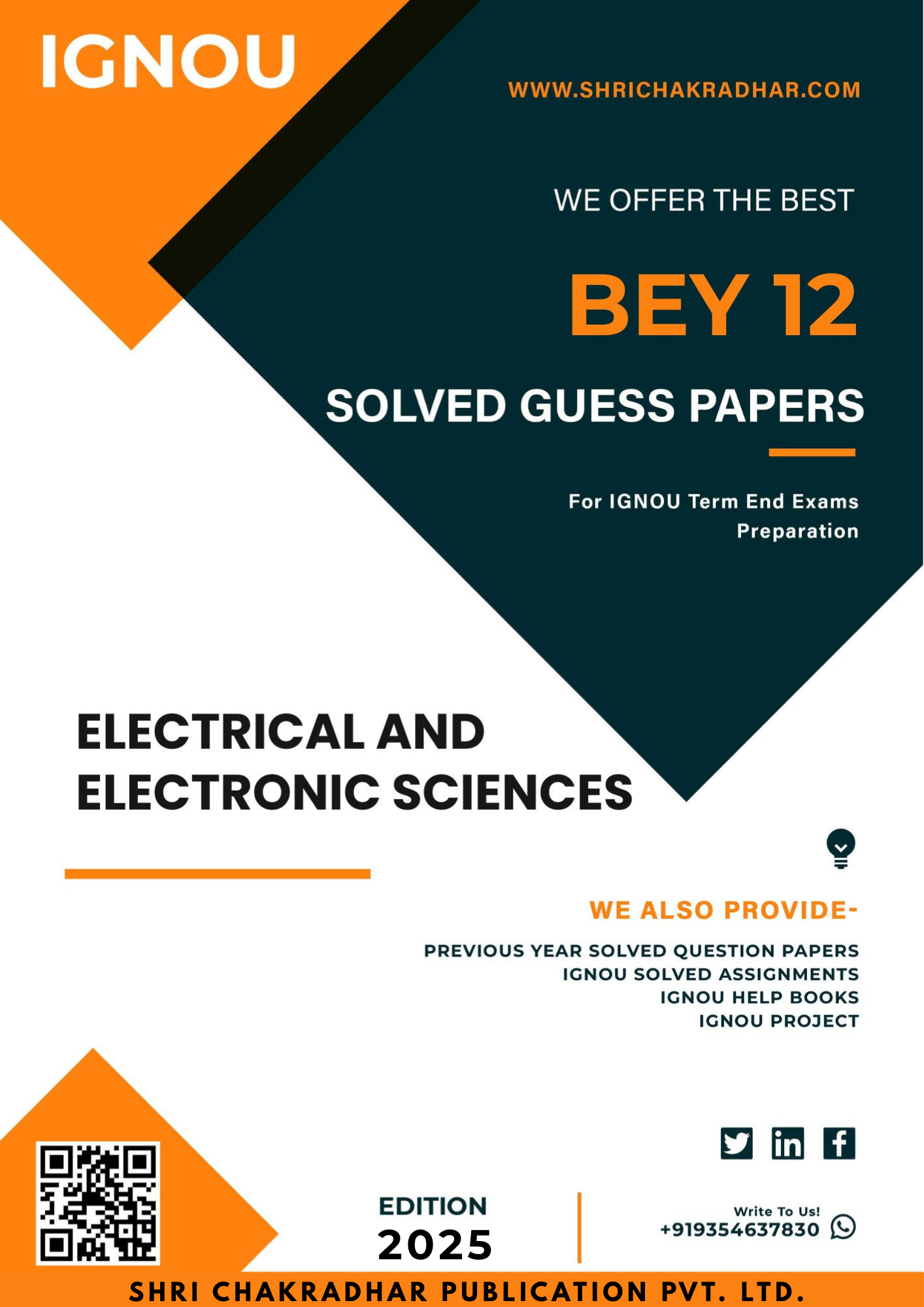 IGNOU BEY 12 Guess Paper Solved PDF (BSCAEY)