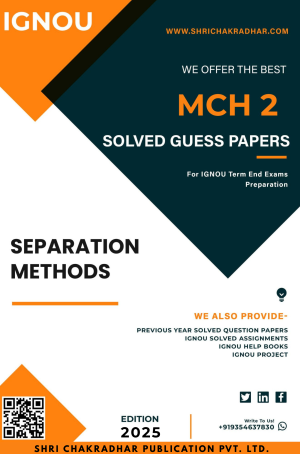 IGNOU MCH 2 Guess Paper Solved PDF (MSCANCHEM)