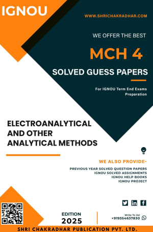 IGNOU MCH 4 Guess Paper Solved PDF (MSCANCHEM)
