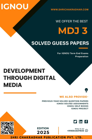 IGNOU MDJ 3 Guess Paper Solved PDF (MADJ)