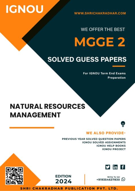 IGNOU MGGE 2 Guess Paper Solved PDF (MSCGG)