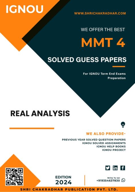 IGNOU MMT 4 Guess Paper Solved PDF (MACS)