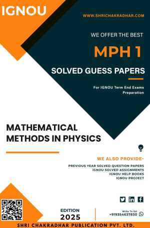 IGNOU MPH 1 Guess Paper Solved PDF (MSCPH)