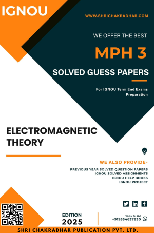 IGNOU MPH 3 Guess Paper Solved PDF (MSCPH)