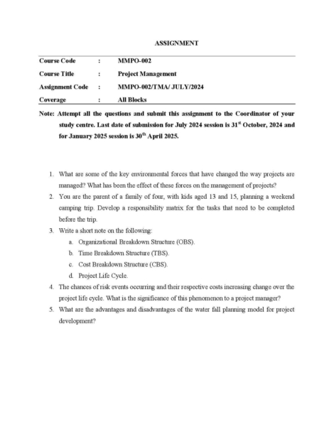 IGNOU MMPO 2 Solved Assignment 2024-25 - Image 2