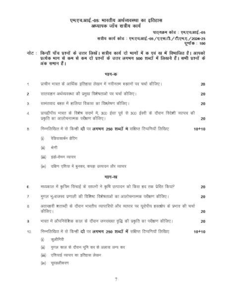 IGNOU MHI 5 Solved Assignment 2024-25 in Hindi - Image 2