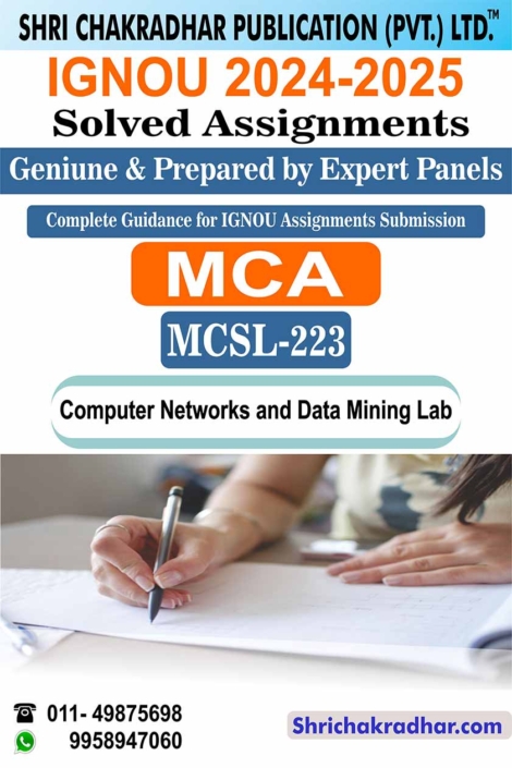 IGNOU MCSL 223 Solved Assignment 2024-25