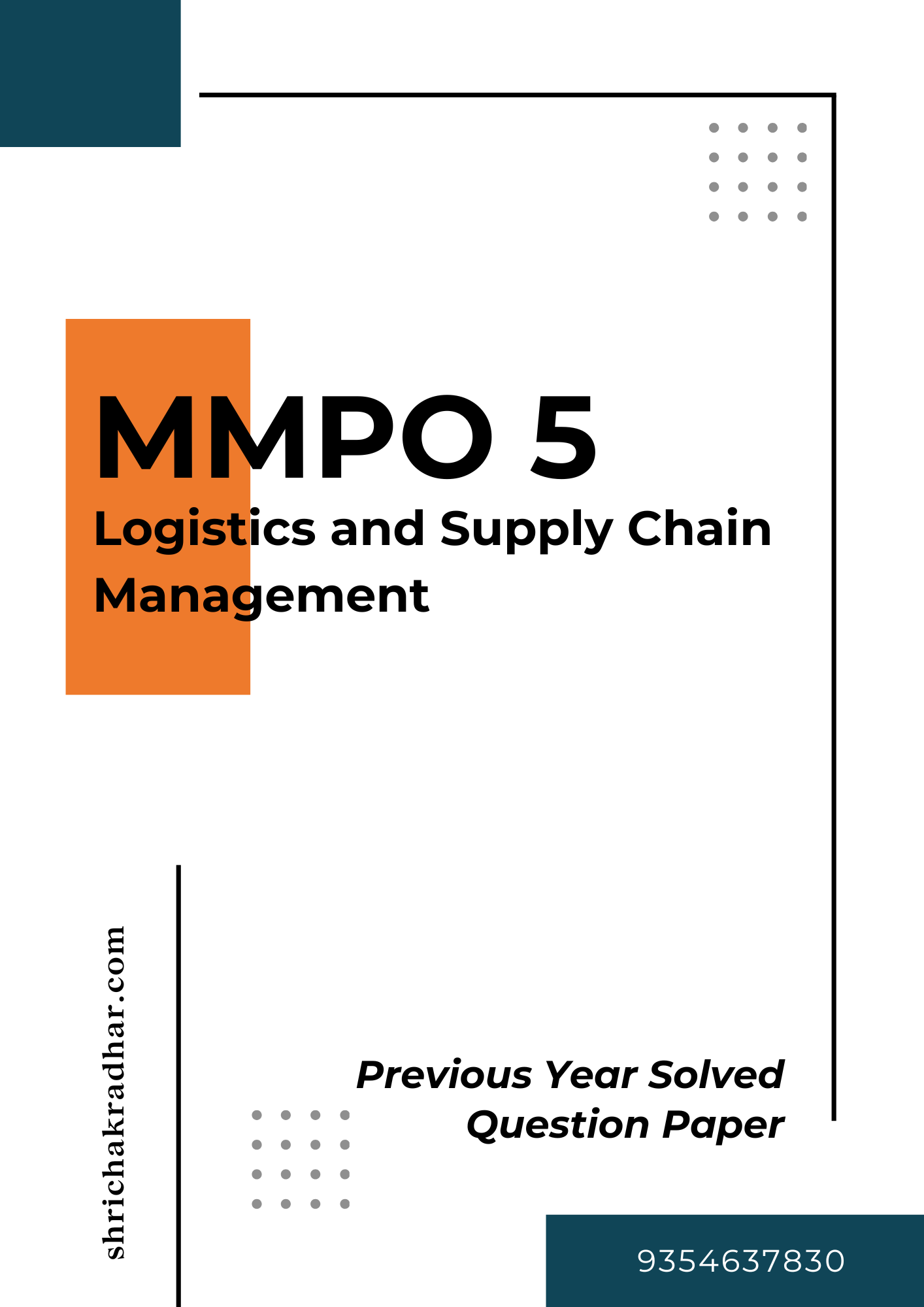 IGNOU MMPO 5 Previous Years Solved Question Papers (June 2024) (MBAOM)