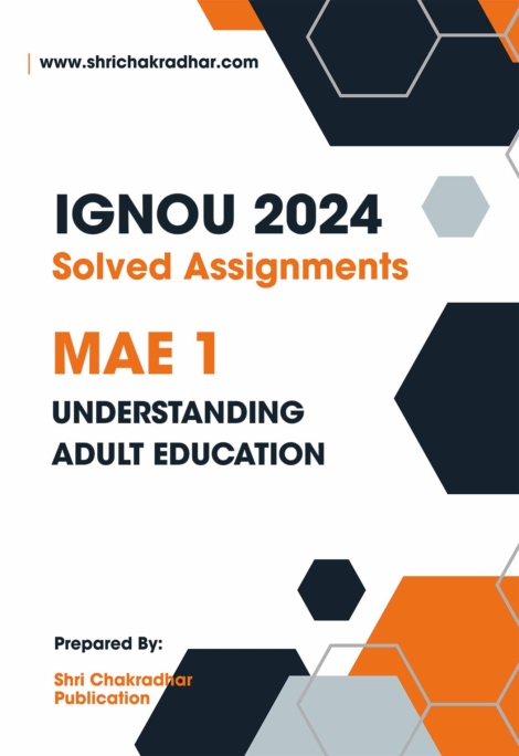 IGNOU MAE 1 Solved Assignment 2024